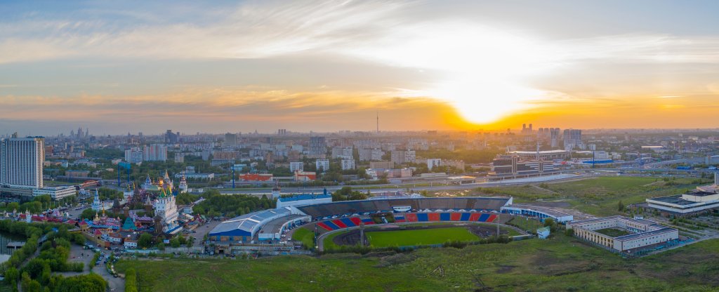 Гольяновский кремль, Москва - Фото с квадрокоптера