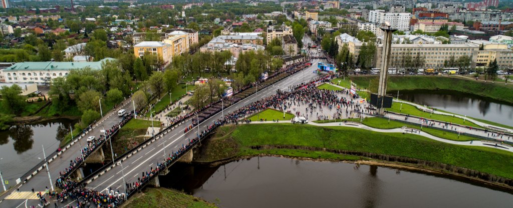 9 мая,  - Фото с квадрокоптера