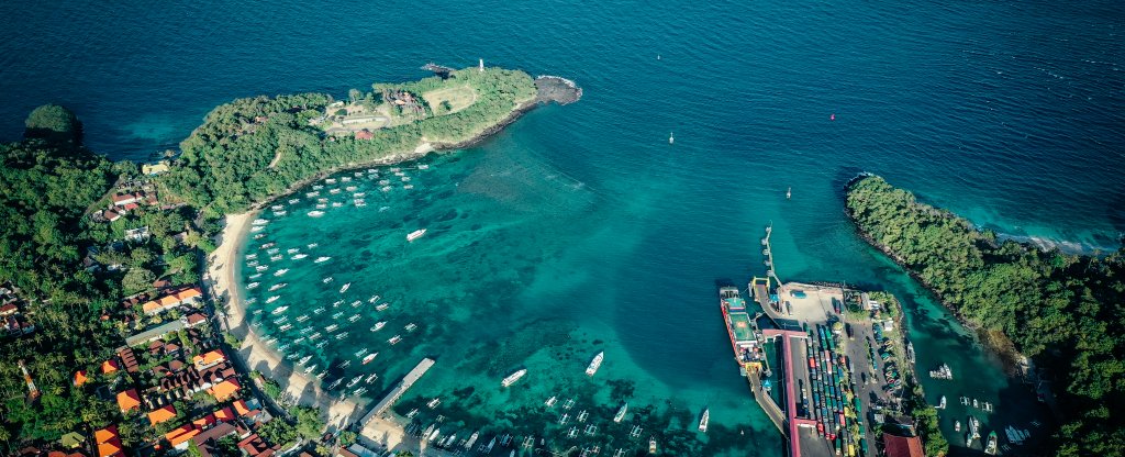 Bali bay,  - Фото с квадрокоптера