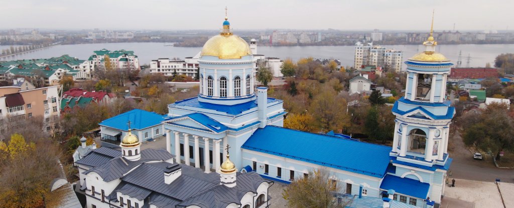 Церковь,  - Фото с квадрокоптера