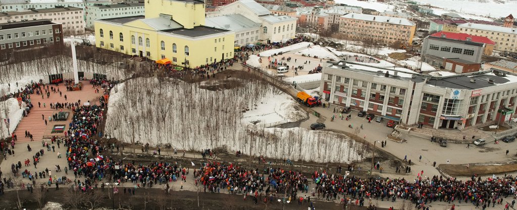 9 мая в Кировске,  - Фото с квадрокоптера