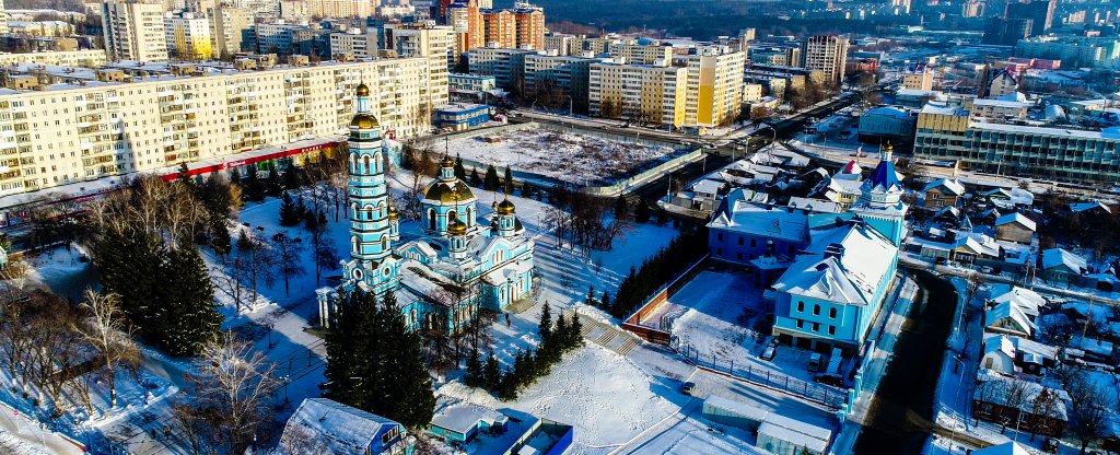 Кафедральный собор Рождества Пресвятой Богородицы, Уфа - Фото с квадрокоптера