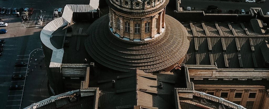 Казанский Собор,  - Фото с квадрокоптера