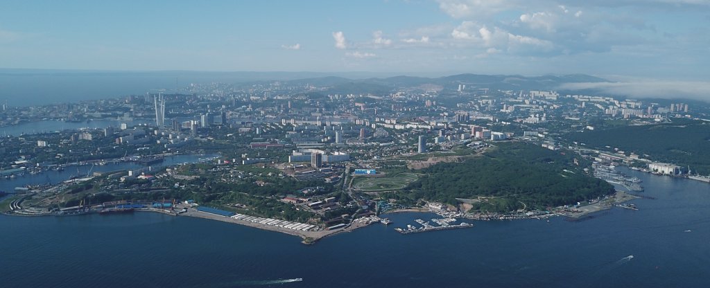 Владивосток,  - Фото с квадрокоптера