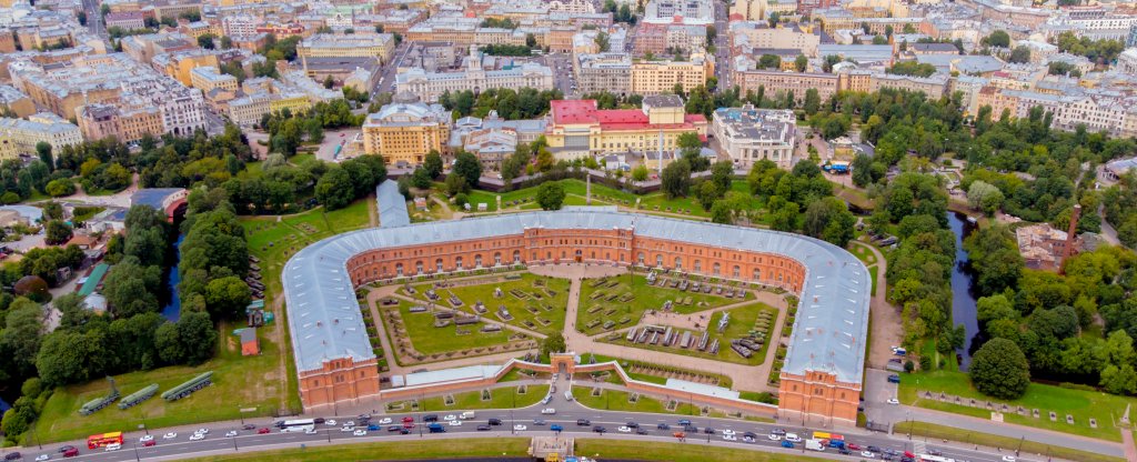 Санкт-Петербург, музей артиллерии,  - Фото с квадрокоптера