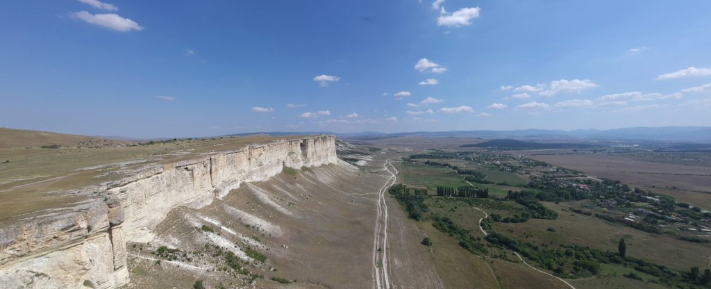 Белая скала, Белогорск - Фото с квадрокоптера