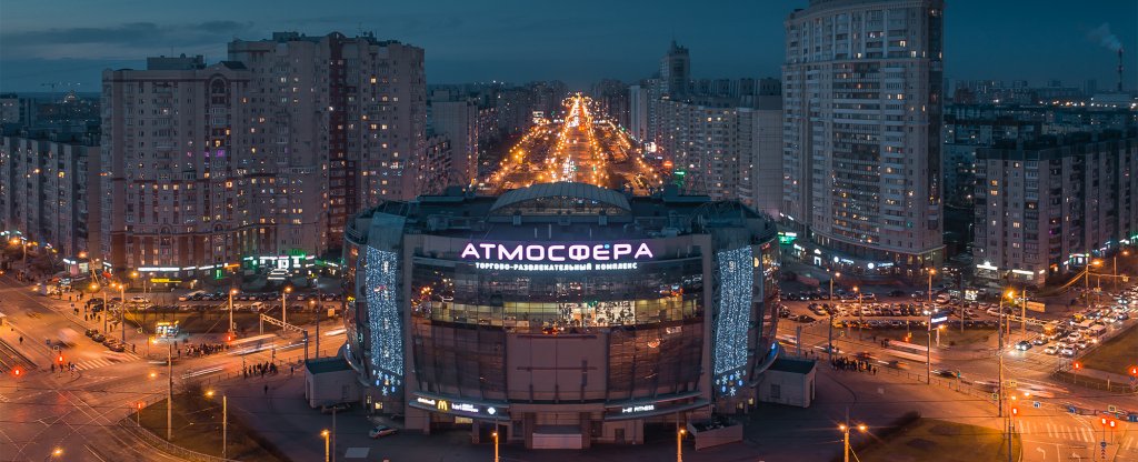 ТЦ Атмосфера,  - Фото с квадрокоптера