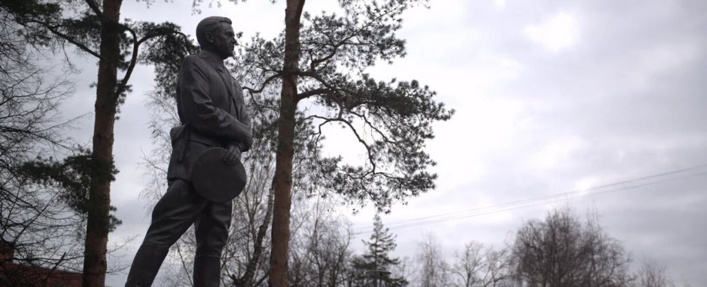 Памятник, Одинцово - Фото с квадрокоптера