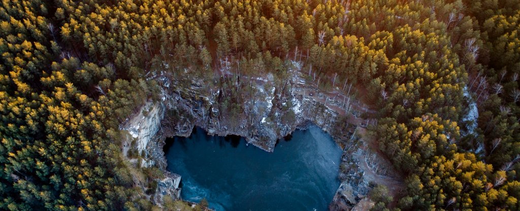 Тальков Камень Екатеринбург, Екатеринбург - Фото с квадрокоптера