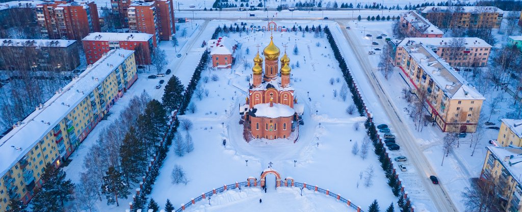 город Осинники, Осинники - Фото с квадрокоптера