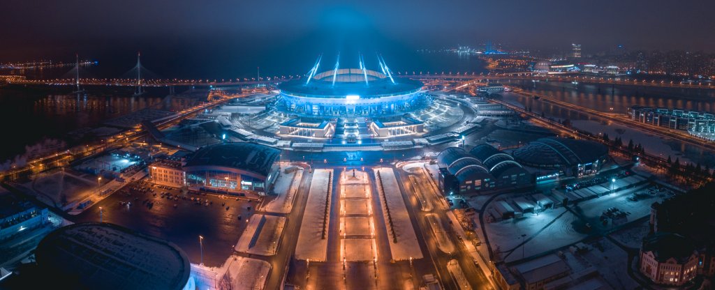 saint petersburg stadium,  - Фото с квадрокоптера