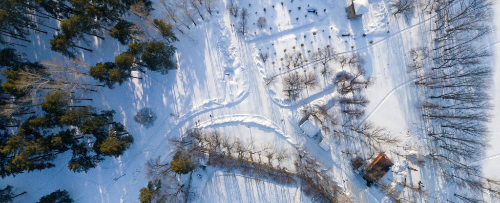 г. Прокопьевск  Зенковский парк, Прокопьевск - Фото с квадрокоптера