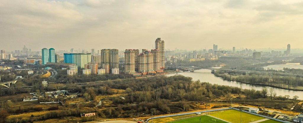 Спартак, Москва - Фото с квадрокоптера