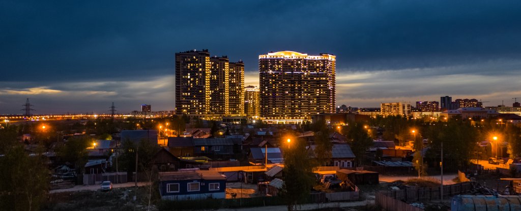 Город контрастов.,  - Фото с квадрокоптера