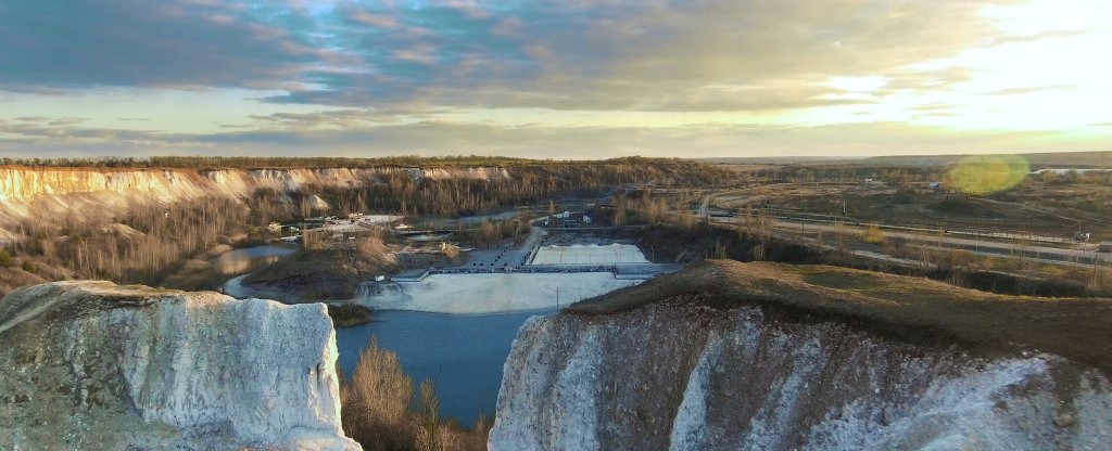 Белый колодец. Воронеж,  - Фото с квадрокоптера