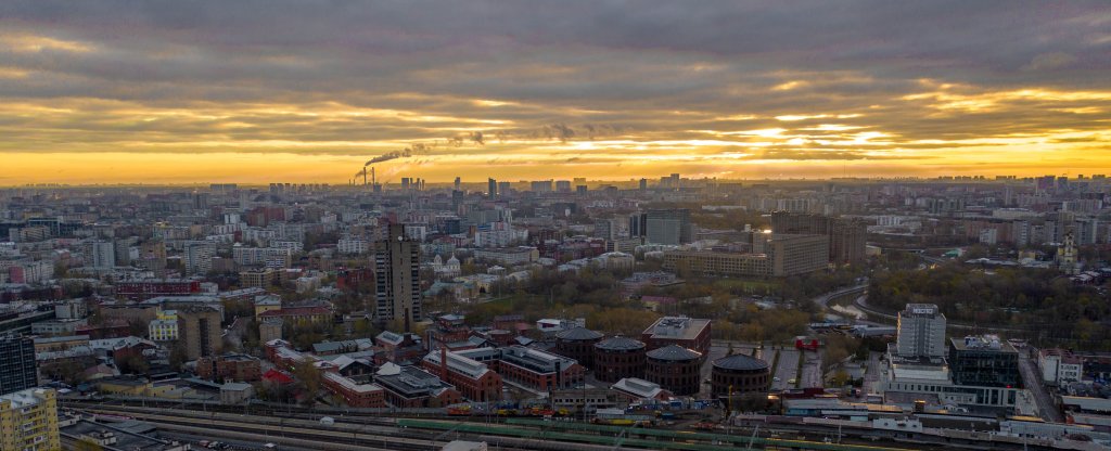 Рассвет, Москва - Фото с квадрокоптера