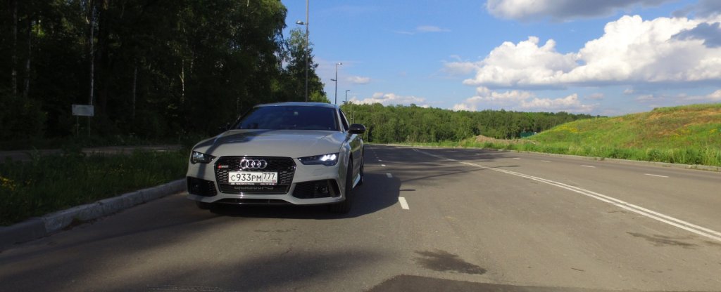 Audi RS7, Красногорск - Фото с квадрокоптера