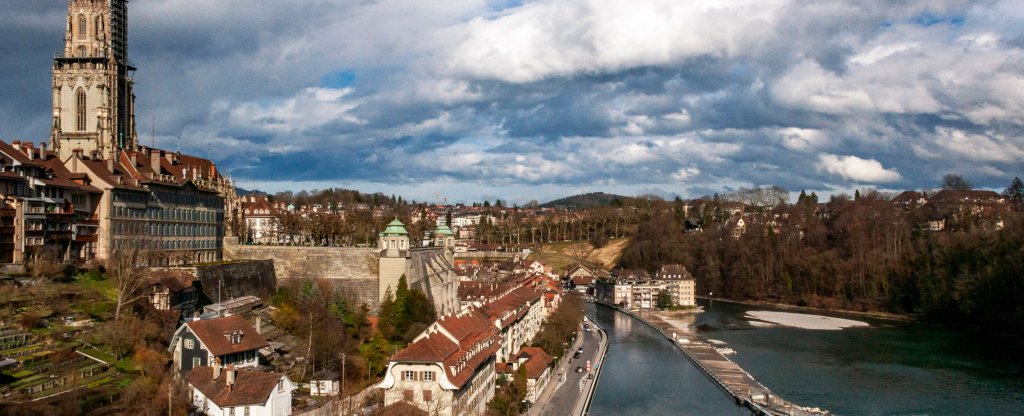 Швейцария,  - Фото с квадрокоптера