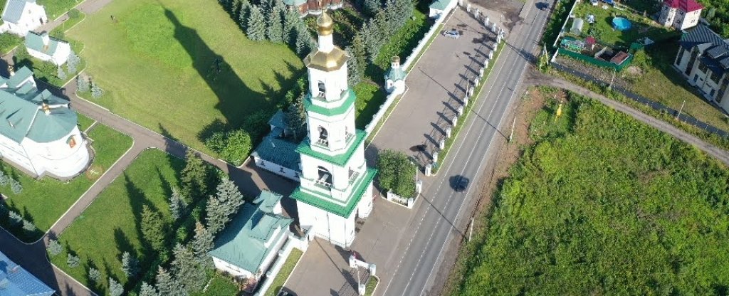 Богоявленский храм, Мытищи - Фото с квадрокоптера