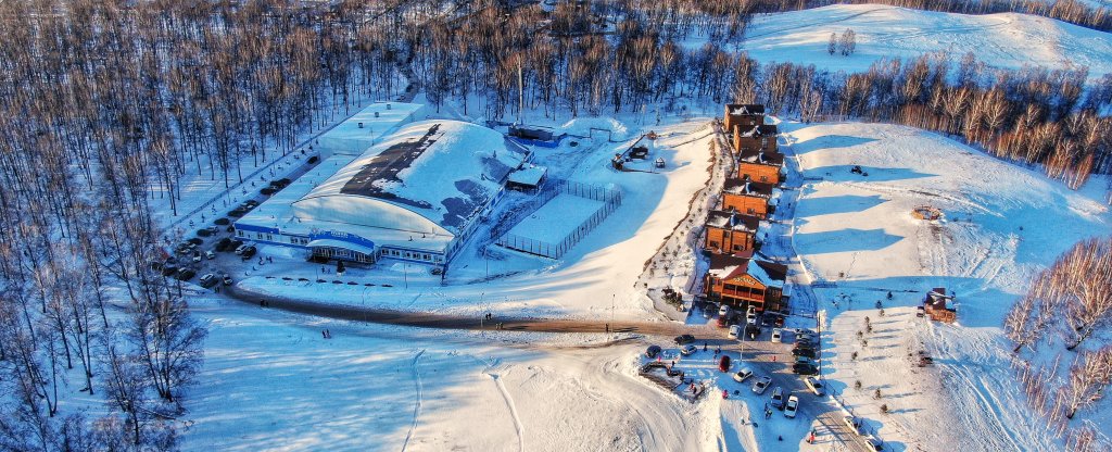 Красноборский, Кузбасс. В гостях у хаски,  - Фото с квадрокоптера