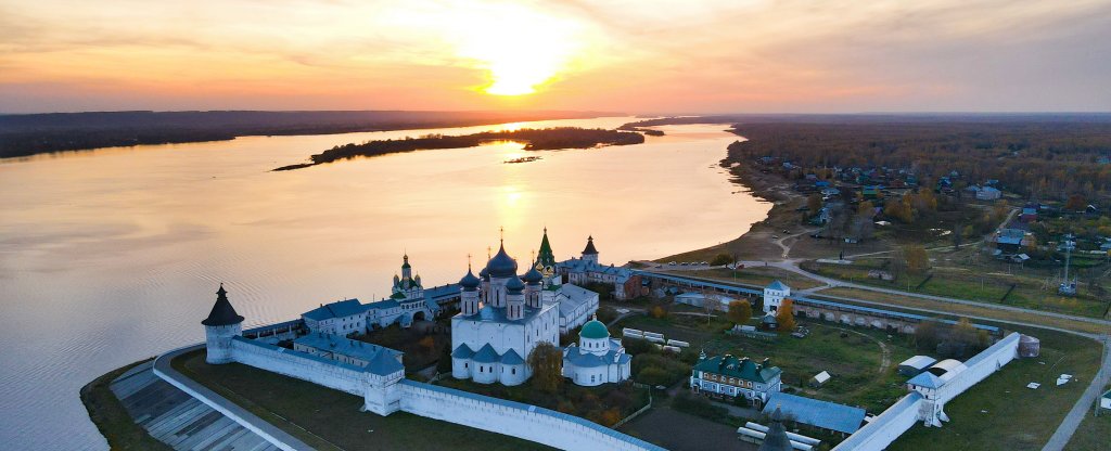 Макарьевский монастырь,  - Фото с квадрокоптера