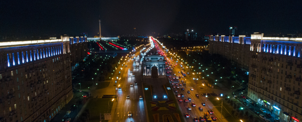 Москва,  - Фото с квадрокоптера