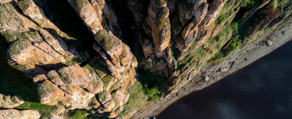 Ленские столбы — каменный лес Якутии, Якутск - Фото с квадрокоптера