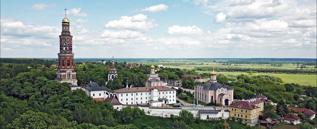 Храм в Пощупово, Рыбное - Фото с квадрокоптера