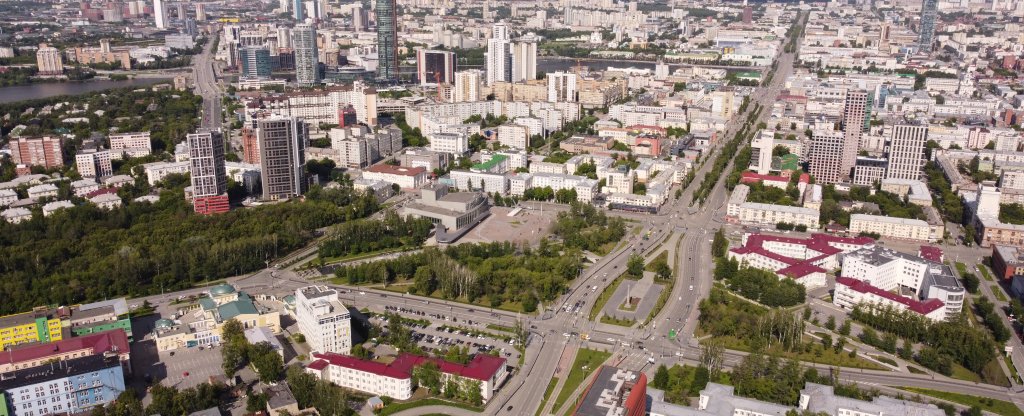 Центр, Екатеринбург,  - Фото с квадрокоптера