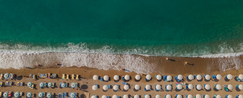 Beach from the top,  - Фото с квадрокоптера