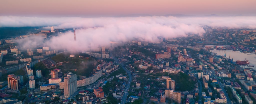 Над городом,  - Фото с квадрокоптера