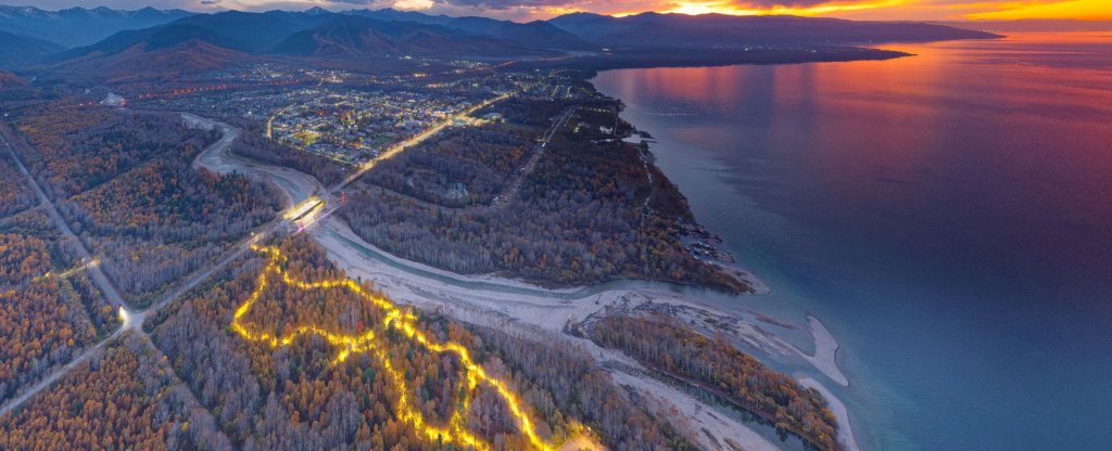 Байкальски Соболиная.,  - Фото с квадрокоптера