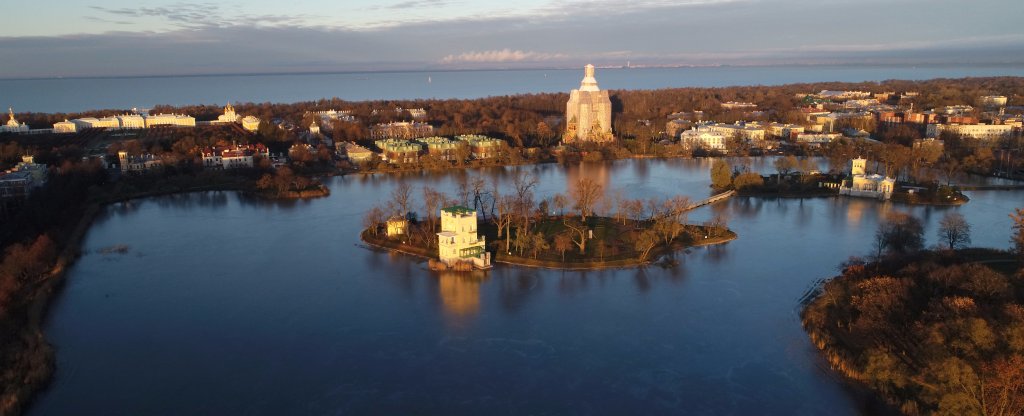 Ольгин пруд, Санкт-Петербург - Фото с квадрокоптера