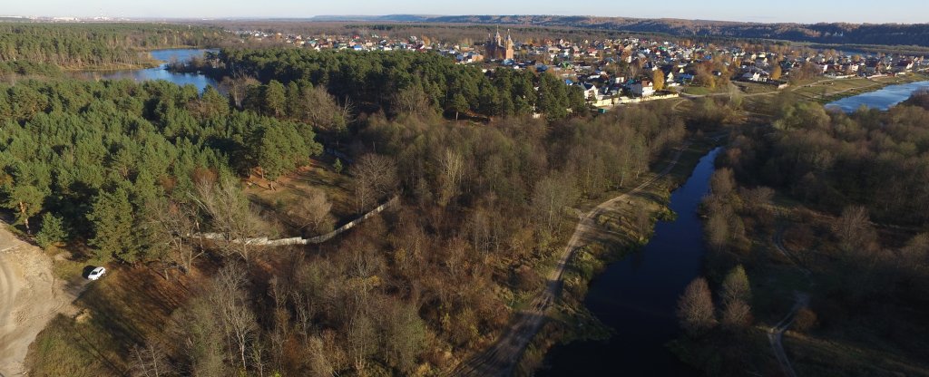 поселок  в Нижегородской области,  - Фото с квадрокоптера