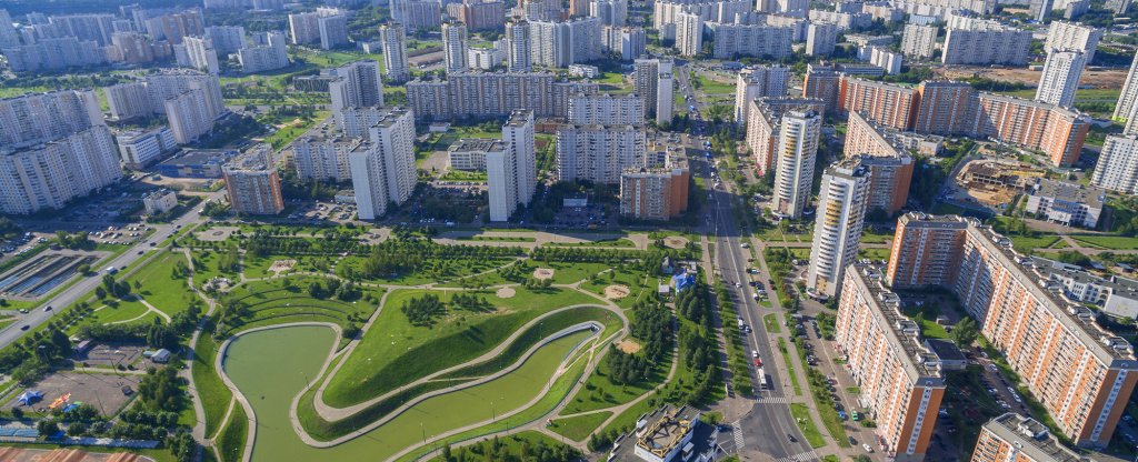 Марьино, Москва - Фото с квадрокоптера