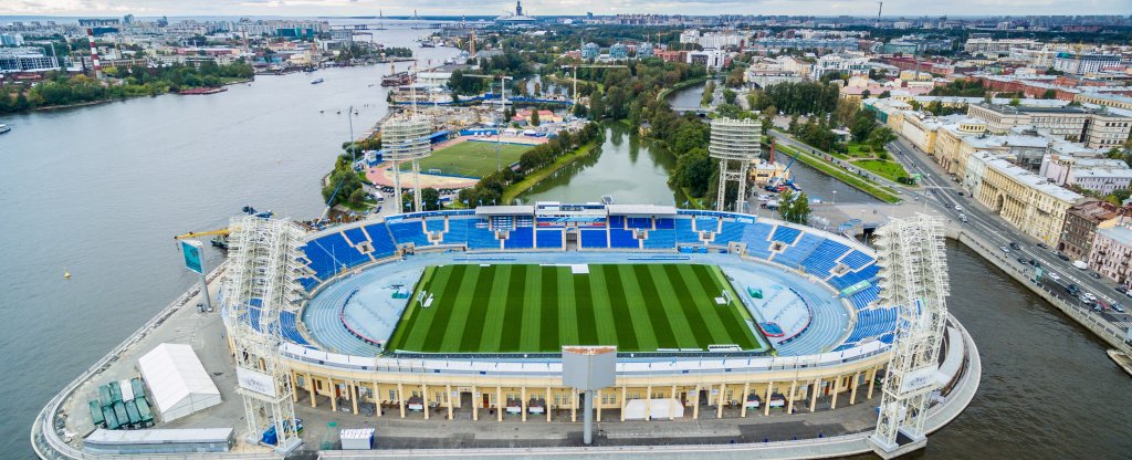 Стадион, Санкт-Петербург - Фото с квадрокоптера