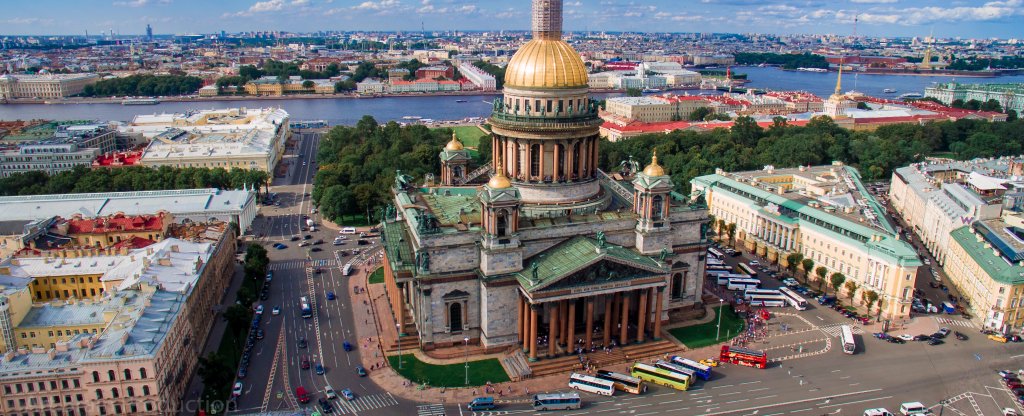 Аэросъёмка Исаакиевский собор. Санкт-Петербург, Санкт-Петербург - Фото с квадрокоптера