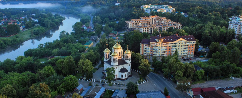 Собор вознесения господня,  - Фото с квадрокоптера