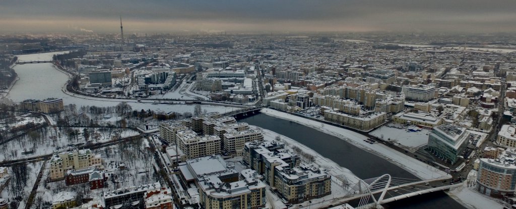 Winter,  - Фото с квадрокоптера