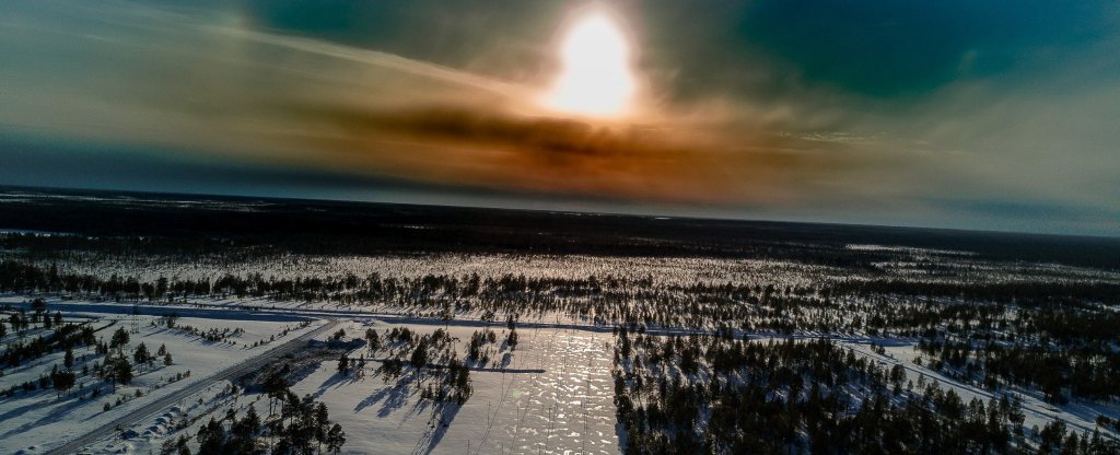 Христос Воскресе.,  - Фото с квадрокоптера