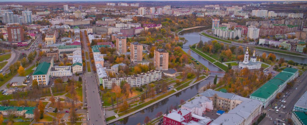 Осенний Орел,  - Фото с квадрокоптера