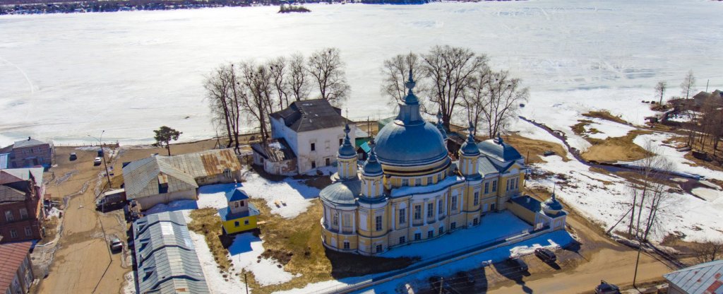 Воскресенский собор,  - Фото с квадрокоптера