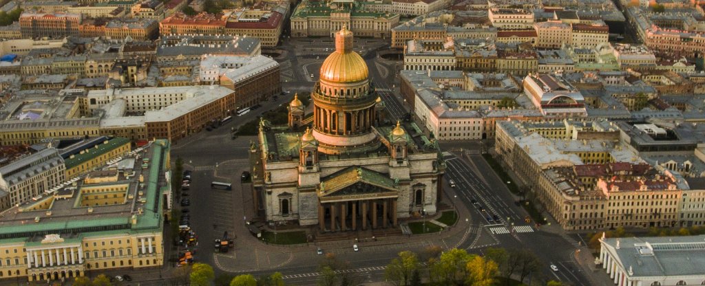 Исаакиевский Собор,  - Фото с квадрокоптера