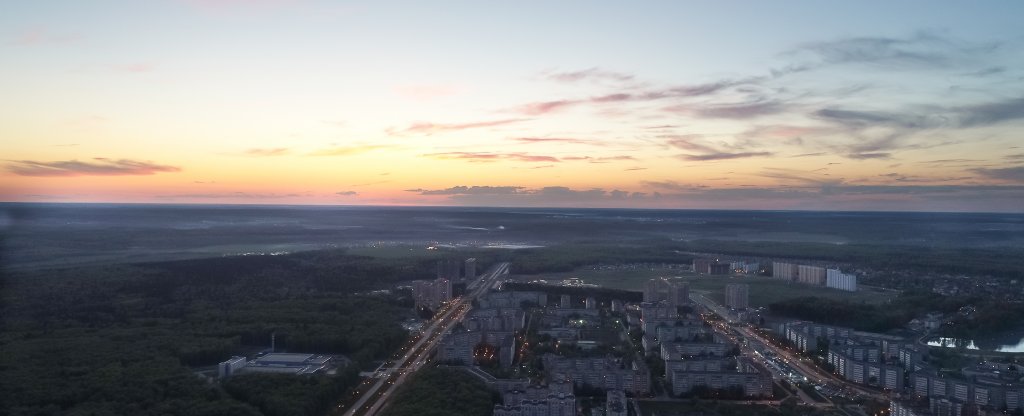 Майский вечер, Обнинск - Фото с квадрокоптера