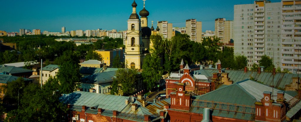 Москва ул. Самокатная, Москва - Фото с квадрокоптера