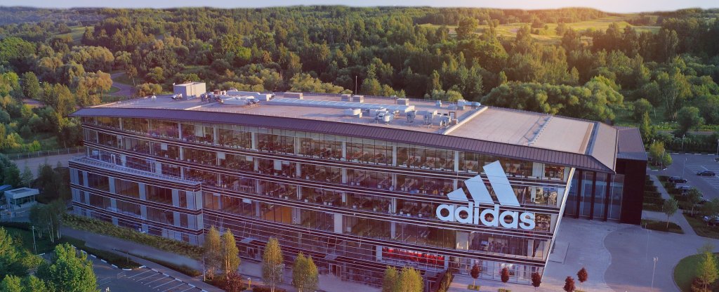 Штаб-квартира Adidas, Москва - Фото с квадрокоптера