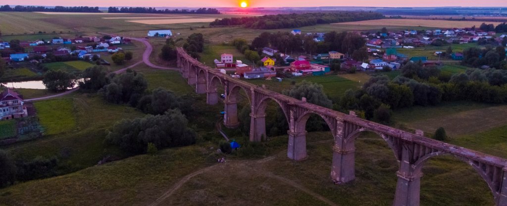 Мокринский мост,  - Фото с квадрокоптера