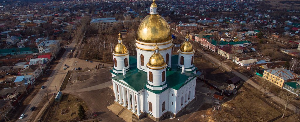 Храмы Тамбовской области, Тамбов - Фото с квадрокоптера