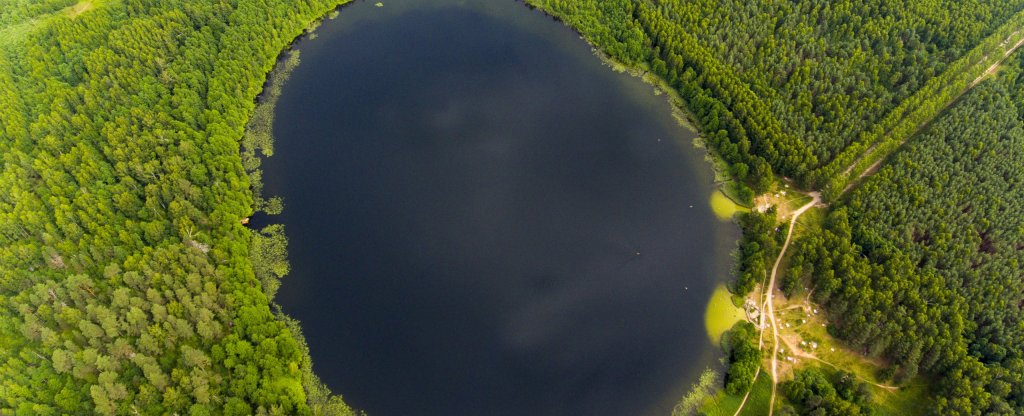 Красота озера Светлояр, Воскресенское - Фото с квадрокоптера