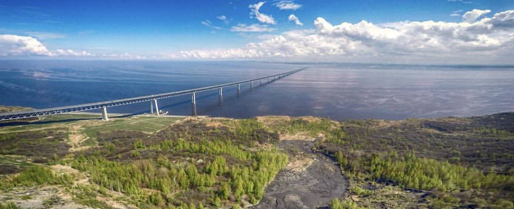 Оползень в Ульяновске, Нижний Новгород - Фото с квадрокоптера